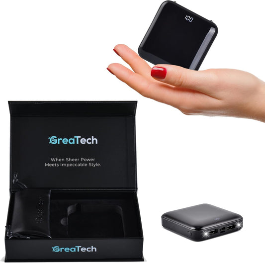 Premium Smallest & Lightest Power Bank Mini Portable Charger 10000Mah Battery Pack