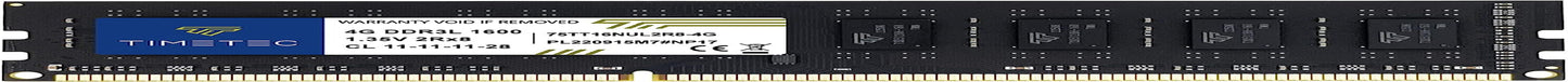 4GB DDR3L / DDR3 1600Mhz PC3L-12800 / PC3-12800 Non-Ecc Unbuffered 1.35V / 1.5V CL11 2Rx8 Dual Rank 240 Pin UDIMM Desktop PC Computer Memory RAM Module Upgrade (4GB)