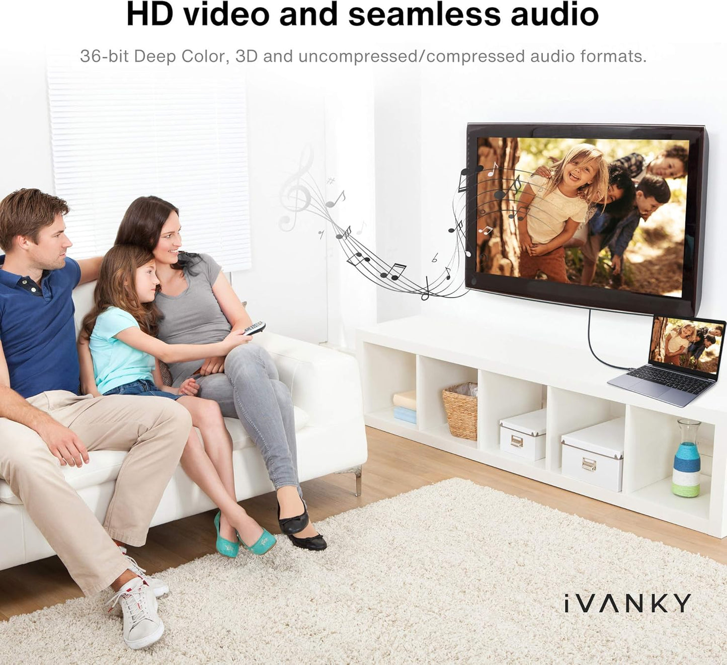 4K Mini Displayport to HDMI Cable,  4K@30Hz Thunderbolt to HDMI Cable, [Alum Shell/Braided/Optimal Chip Solution], Mini DP to HDMI for Macbook Air/Pro, Surface Pro/Dock, Monitor, Projector - 6FT