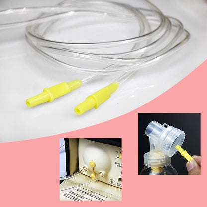 Pump in Style Tubing X4, Spare and Replacement Tubing Compatible with Medela Older Pump in Style Advanced Breast Pump - BPA Free (4 Pc)