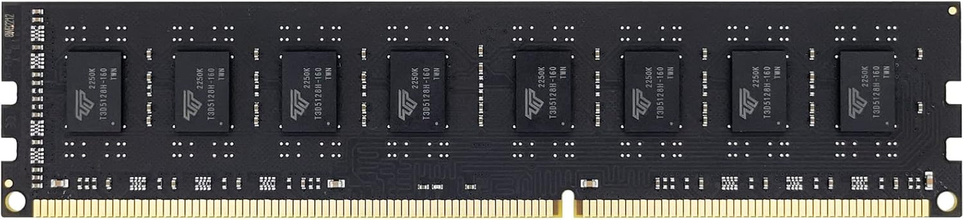 4GB DDR3L / DDR3 1600Mhz PC3L-12800 / PC3-12800 Non-Ecc Unbuffered 1.35V / 1.5V CL11 2Rx8 Dual Rank 240 Pin UDIMM Desktop PC Computer Memory RAM Module Upgrade (4GB)