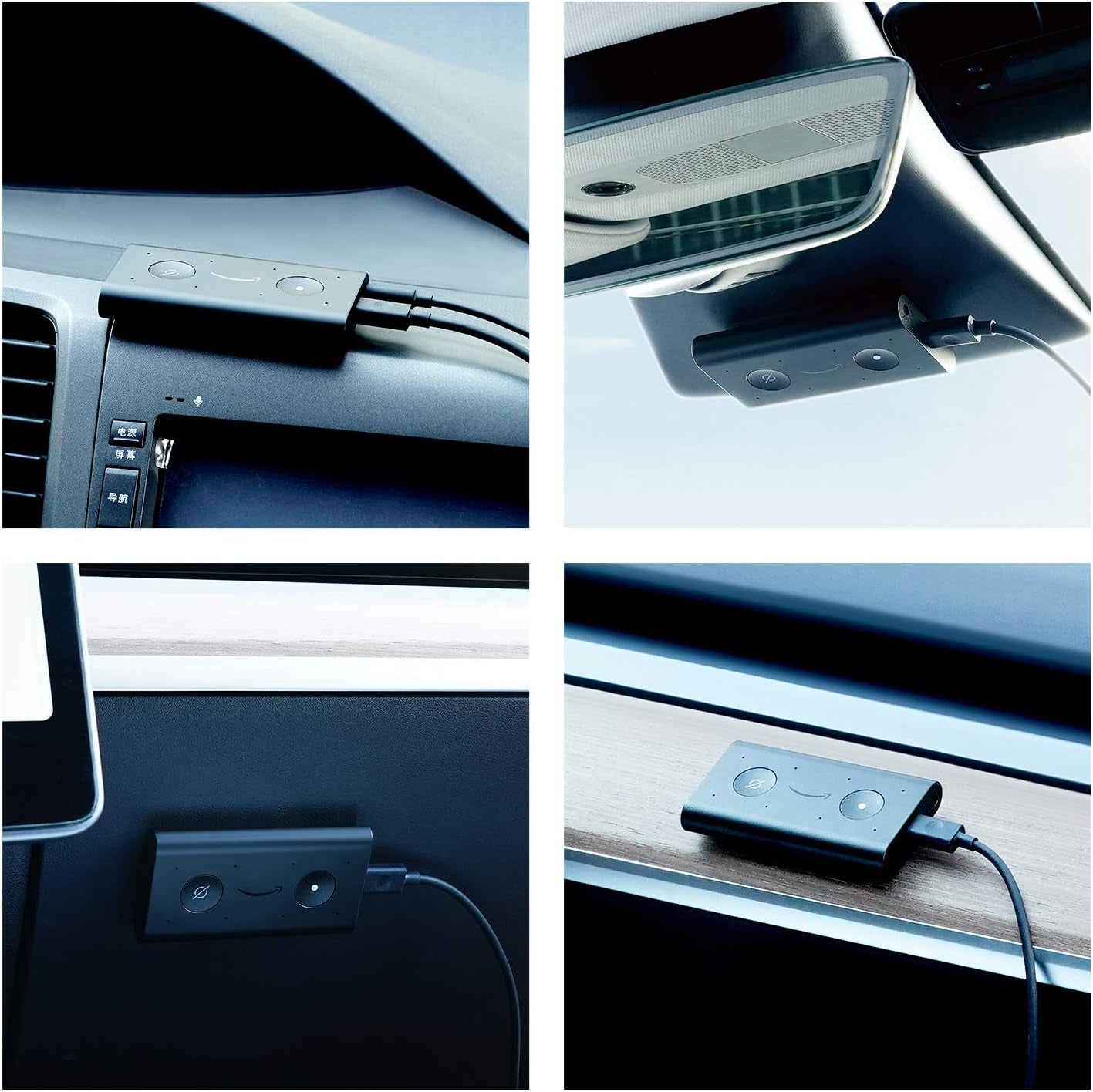 Car Mount for Auto,Car Mount Bracket Holder - Bendable Base - Stick to Flat or Oblique Car Face with 3M Tape - New Universal Dashboard Car Mount Fits for All Cars,Base