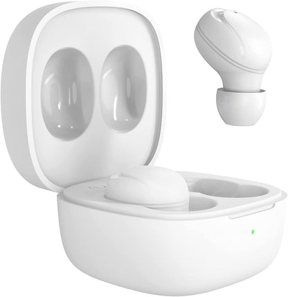 Wireless Earbuds Mini Bluetooth Earbuds with Microphone in Ear Wireless Headphones Earbuds Small Wireless Earbuds for Android & Ios Wireless Earbuds for Small Ears Sweatproof Earbuds for Workout